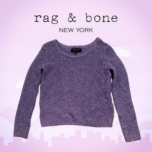 Rag & Bone Blue Knit Sweater